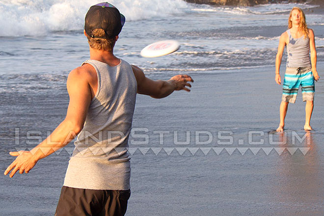 Blond Beach Surfers Image